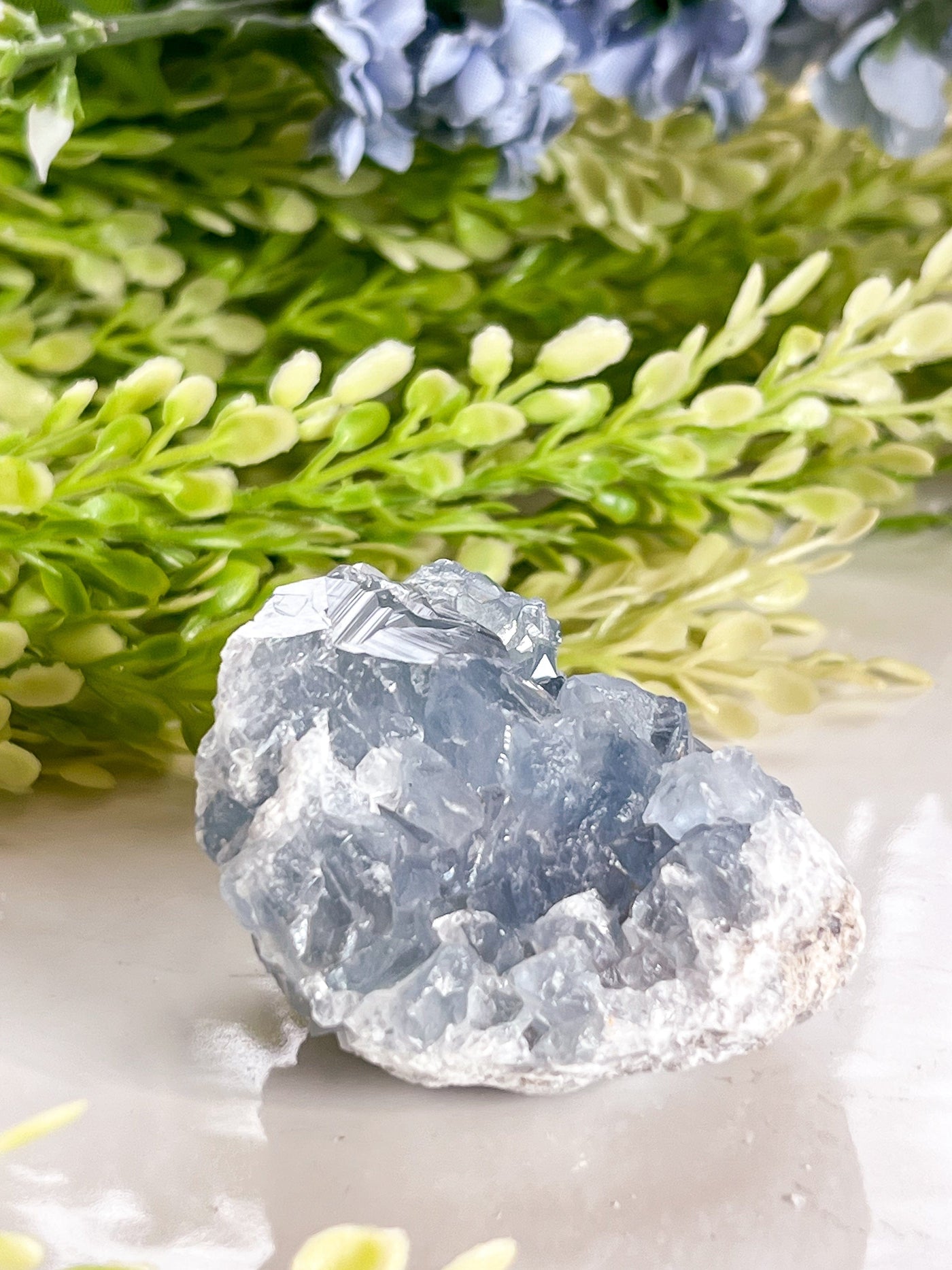 CELESTITE CLUSTERS & TOWER Revive In Style Vintage Furniture Painted Refinished Redesign Beautiful One of a Kind Artistic Antique Unique Home Decor Interior Design French Country Shabby Chic Cottage Farmhouse Grandmillenial Coastal Chalk Paint Metallic Glam Eclectic Quality Dovetailed Rustic Furniture Painter Pinterest Bedroom Living Room Entryway Kitchen Home Trends House Styles Decorating ideas